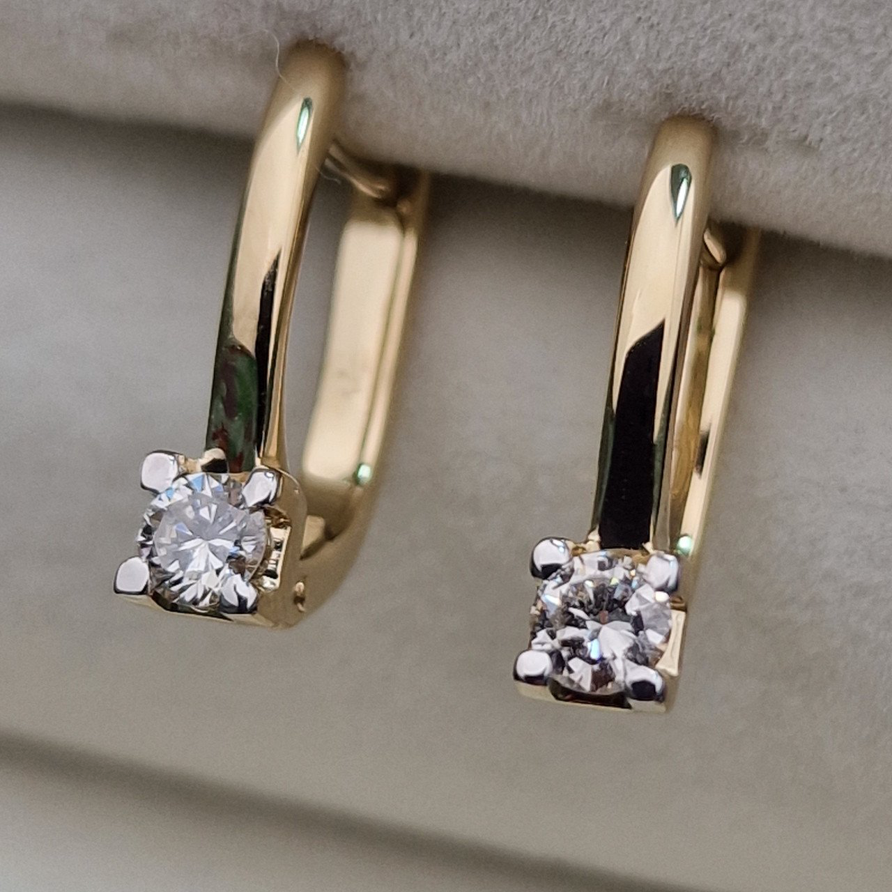 Серьги Deimantas 104885358 2,71гр 0,30ct. купить,NaN