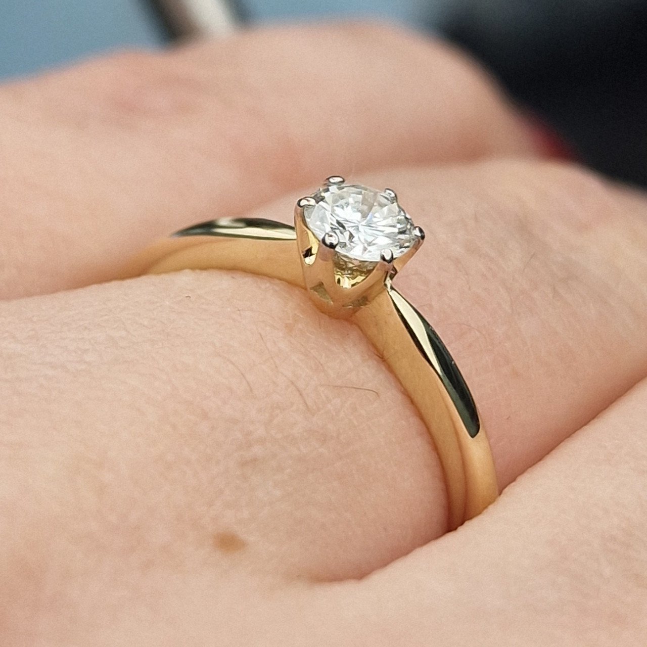 Кольцо Deimantas 104885350 16,5р 1,94гр 0,31ct. купить,NaN