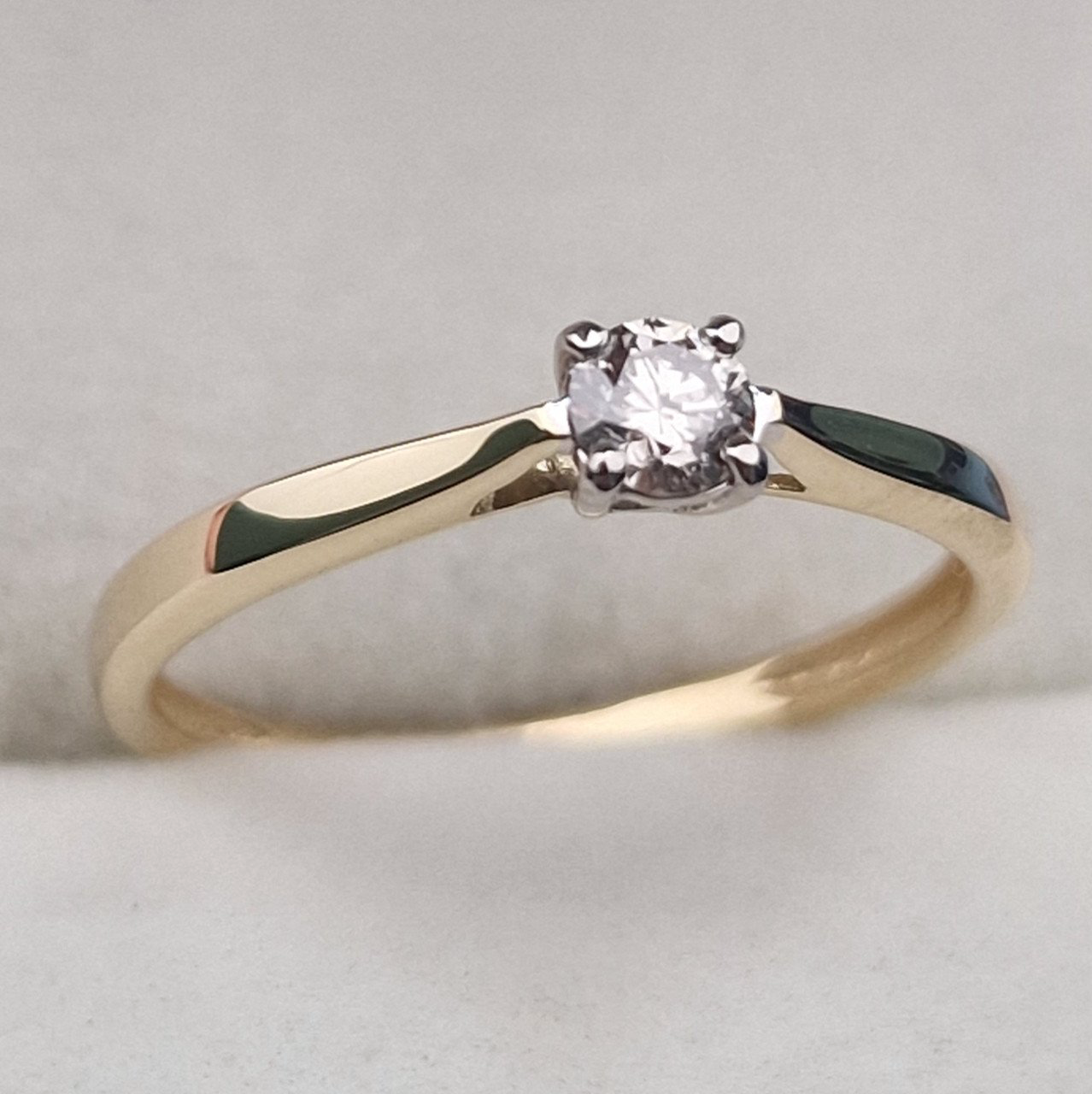 Кольцо Deimantas 104885332 16р 1,3гр 0,145ct. купить,NaN