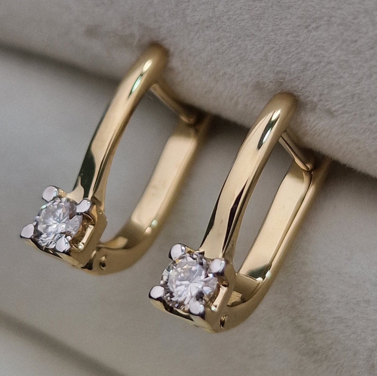 Серьги Deimantas 104885358 2,71гр 0,30ct. купить,NaN