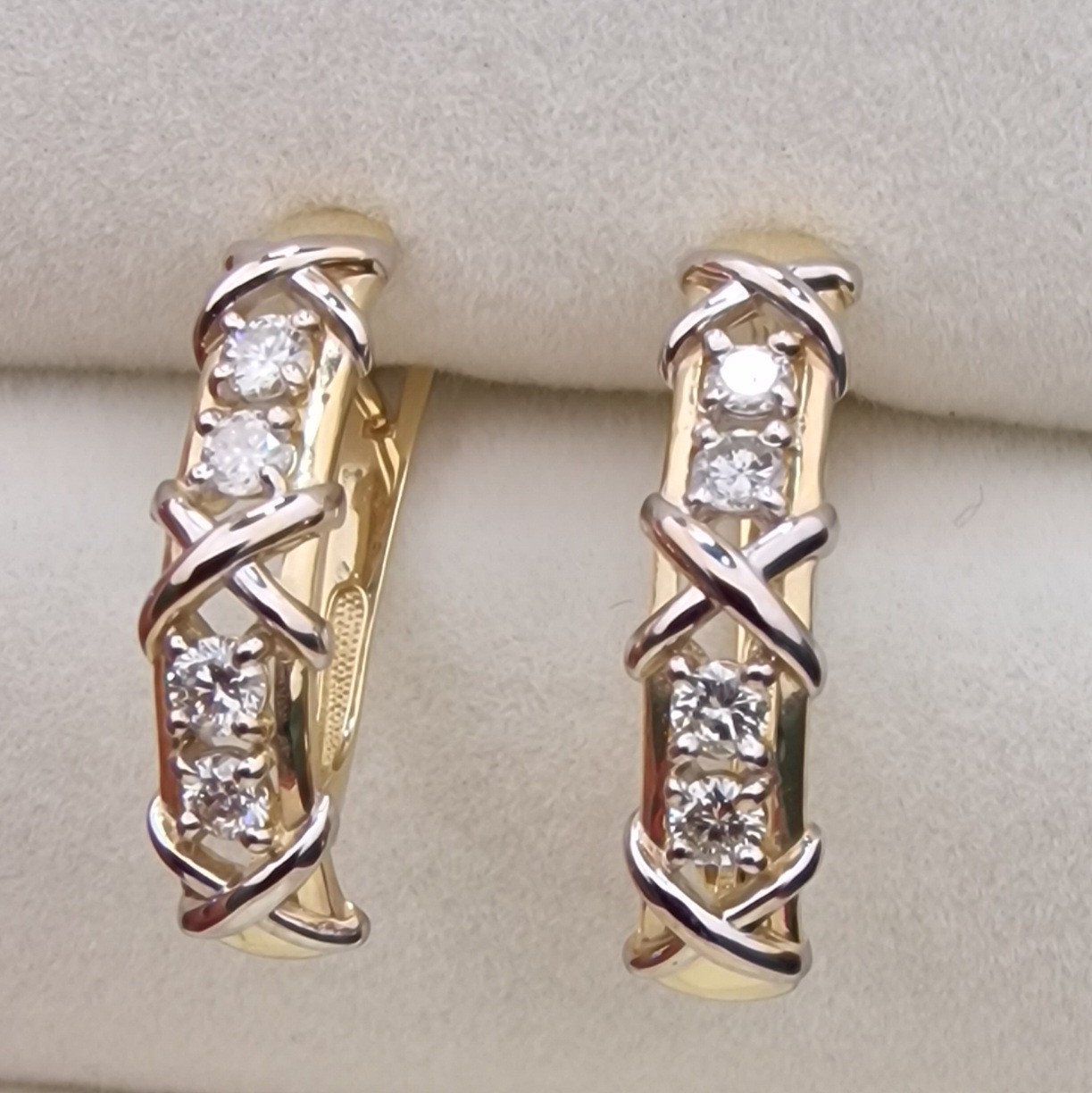 Серьги Deimantas 103745197 3,19гр 0,45ct. купить,NaN