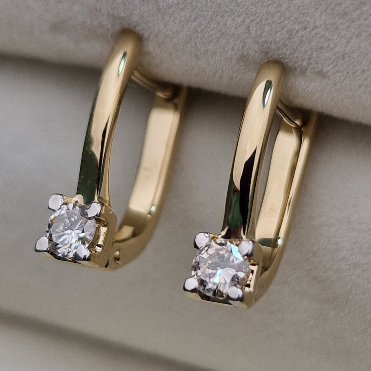 Серьги Deimantas 104885358 2,71гр 0,30ct. купить,NaN