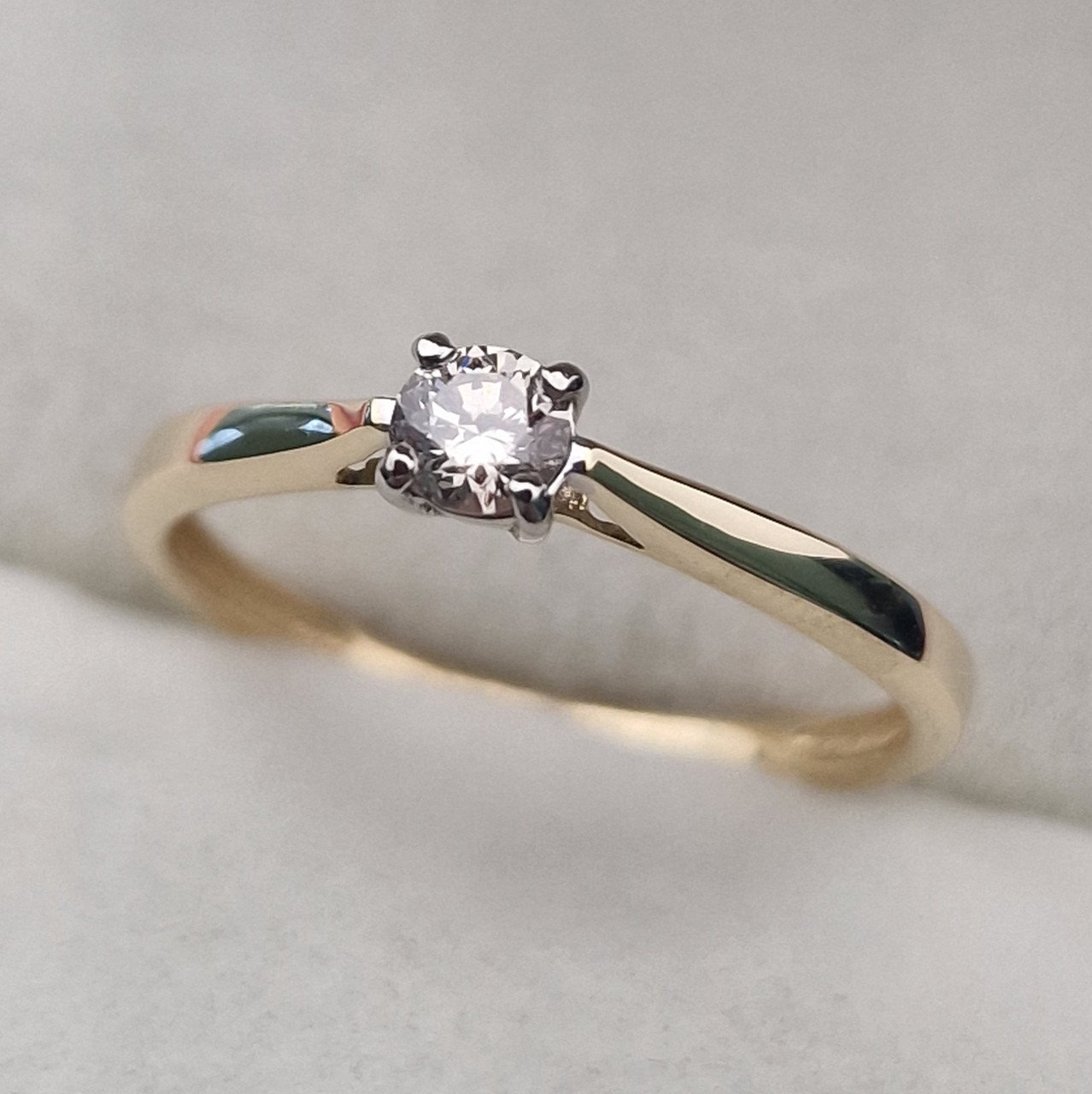 Кольцо Deimantas 104885332 16р 1,3гр 0,145ct. купить,NaN