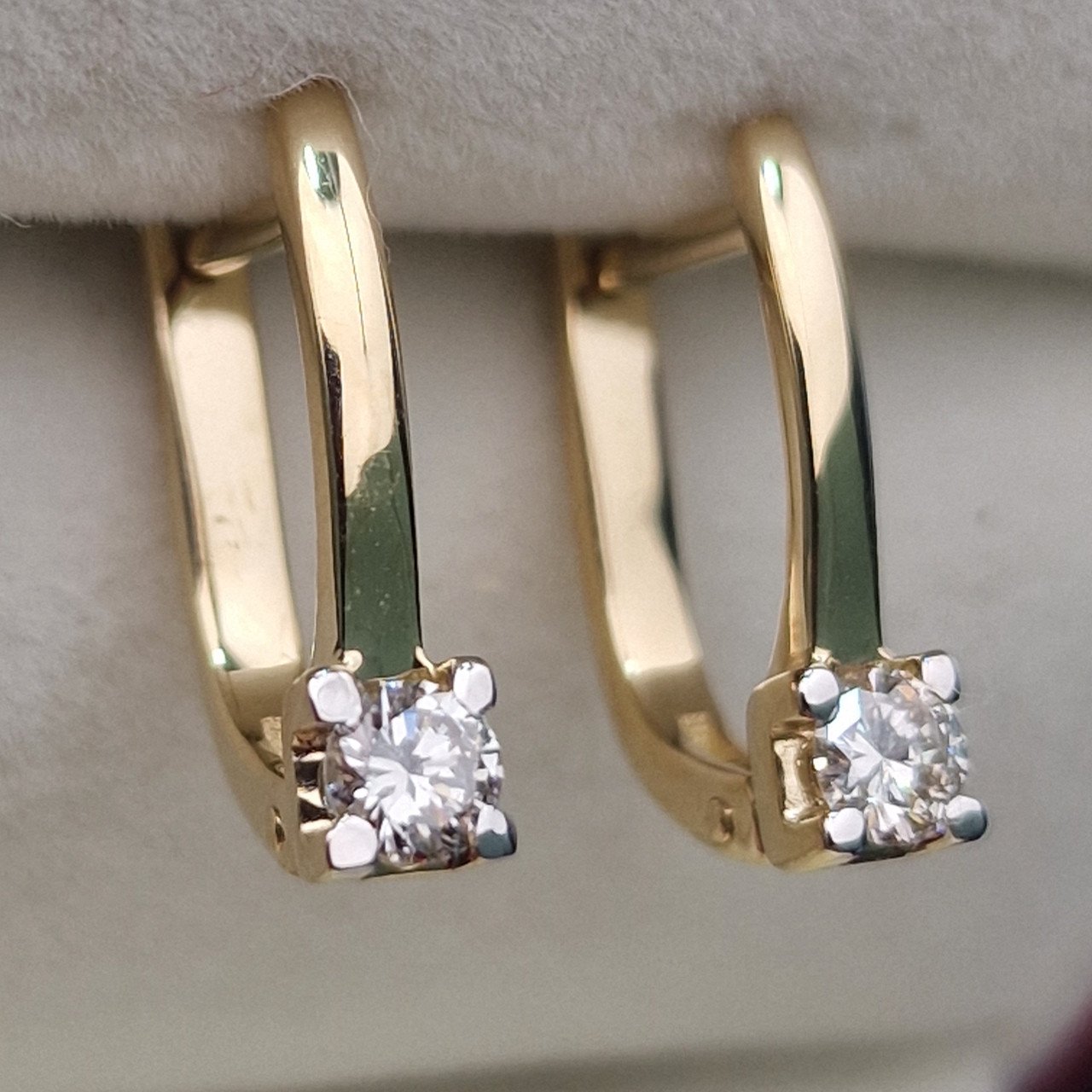 Серьги Deimantas 104885358 2,71гр 0,30ct. купить,NaN
