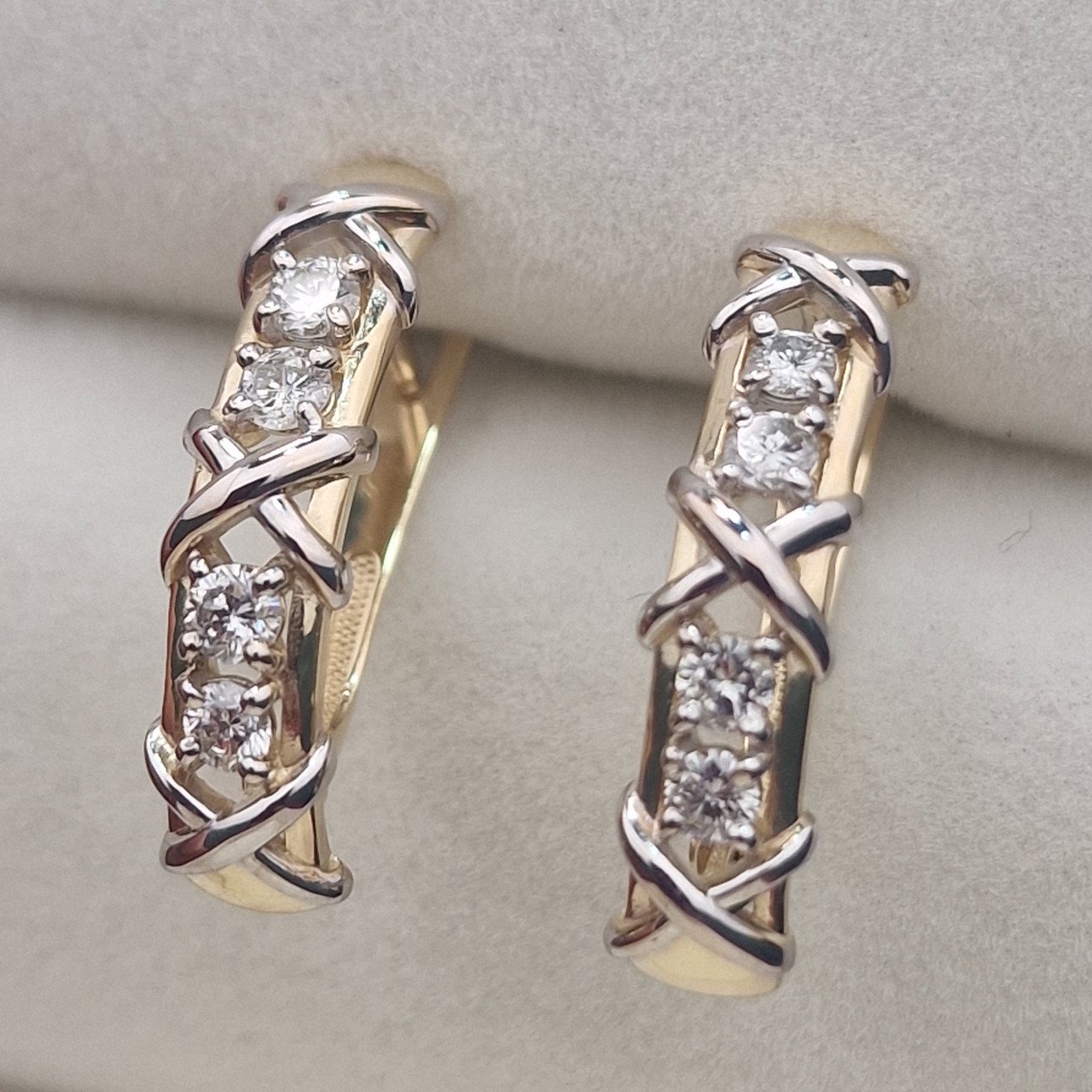 Серьги Deimantas 103745197 3,19гр 0,45ct. купить,NaN