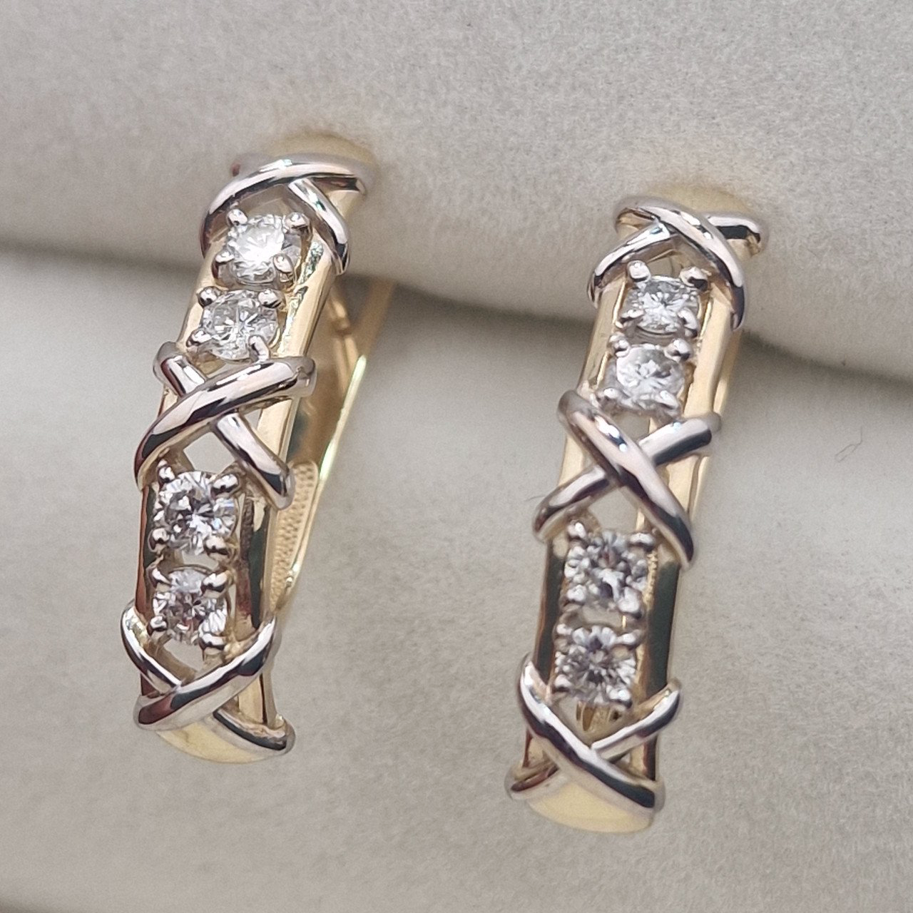 Серьги Deimantas 103745197 3,19гр 0,45ct. купить,NaN