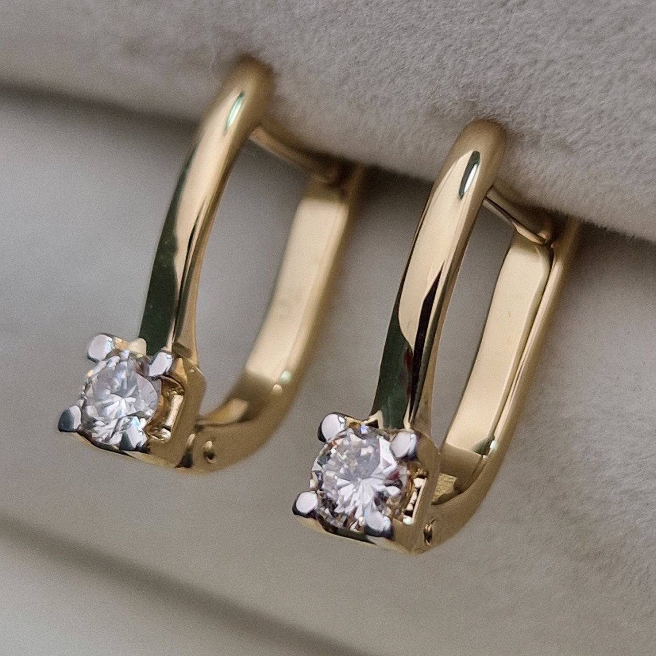 Серьги Deimantas 104885358 2,71гр 0,30ct. купить,NaN