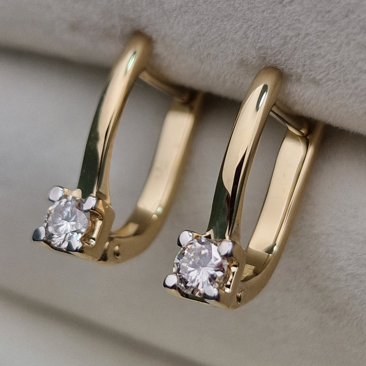 Серьги Deimantas 104885358 2,71гр 0,30ct. купить,NaN