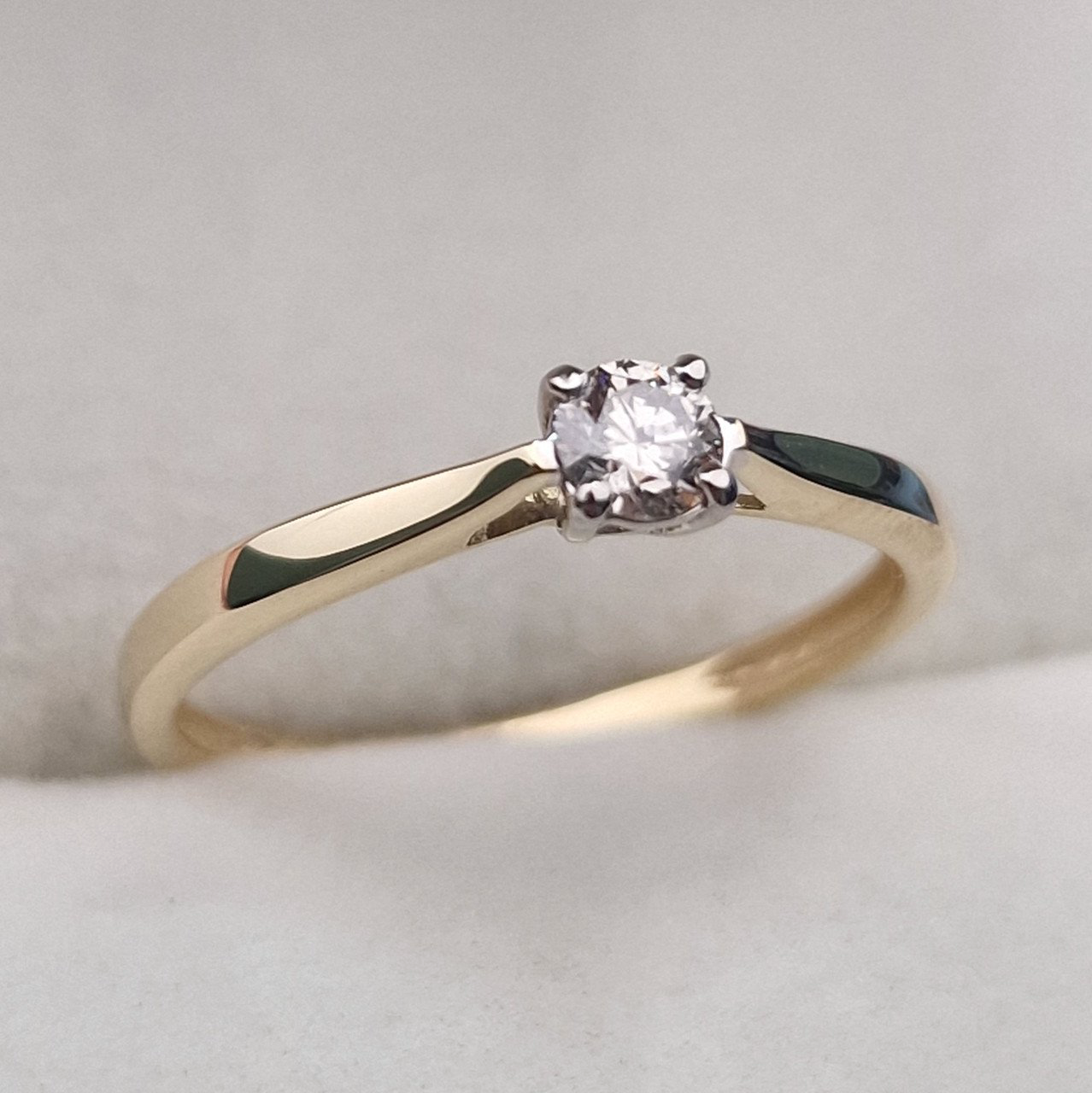 Кольцо Deimantas 104885332 16р 1,3гр 0,145ct. купить,NaN
