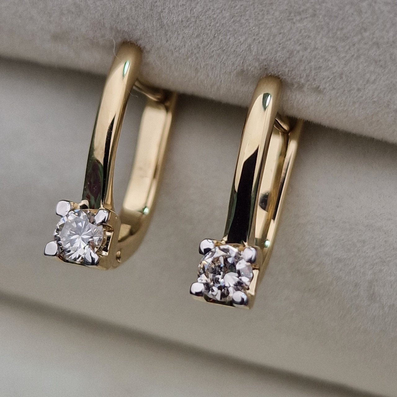 Серьги Deimantas 104885358 2,71гр 0,30ct. купить,NaN