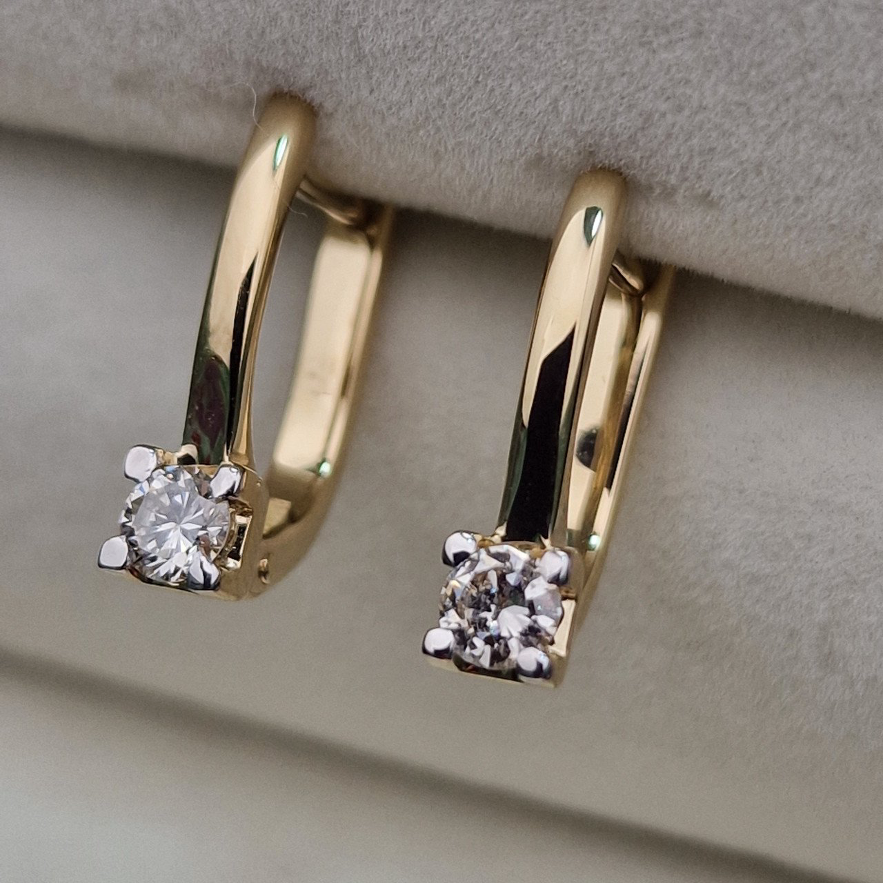 Серьги Deimantas 104885358 2,71гр 0,30ct. купить,NaN