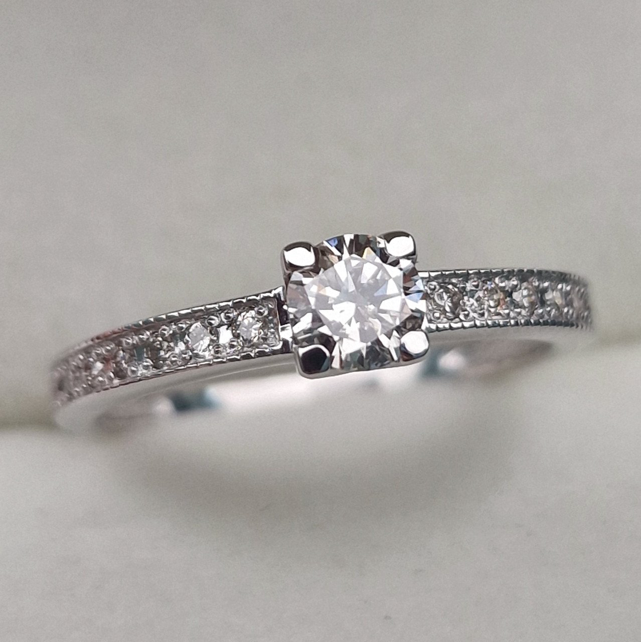 Кольцо Deimantas 103745158 17р 2,32гр 0,45ct. купить,NaN