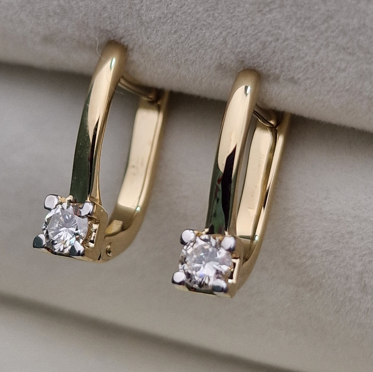 Серьги Deimantas 104885358 2,71гр 0,30ct. купить,NaN