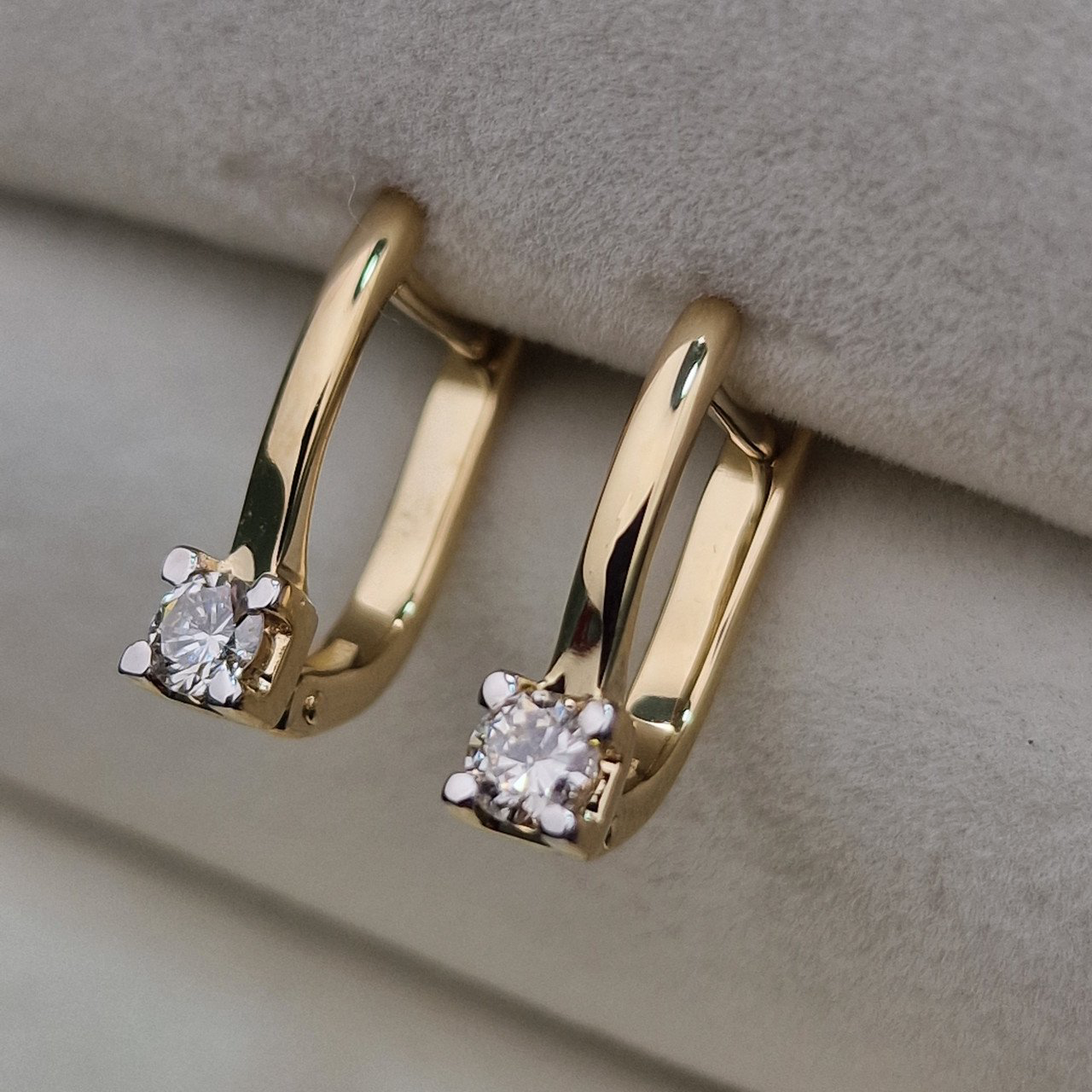 Серьги Deimantas 104885358 2,71гр 0,30ct. купить,NaN