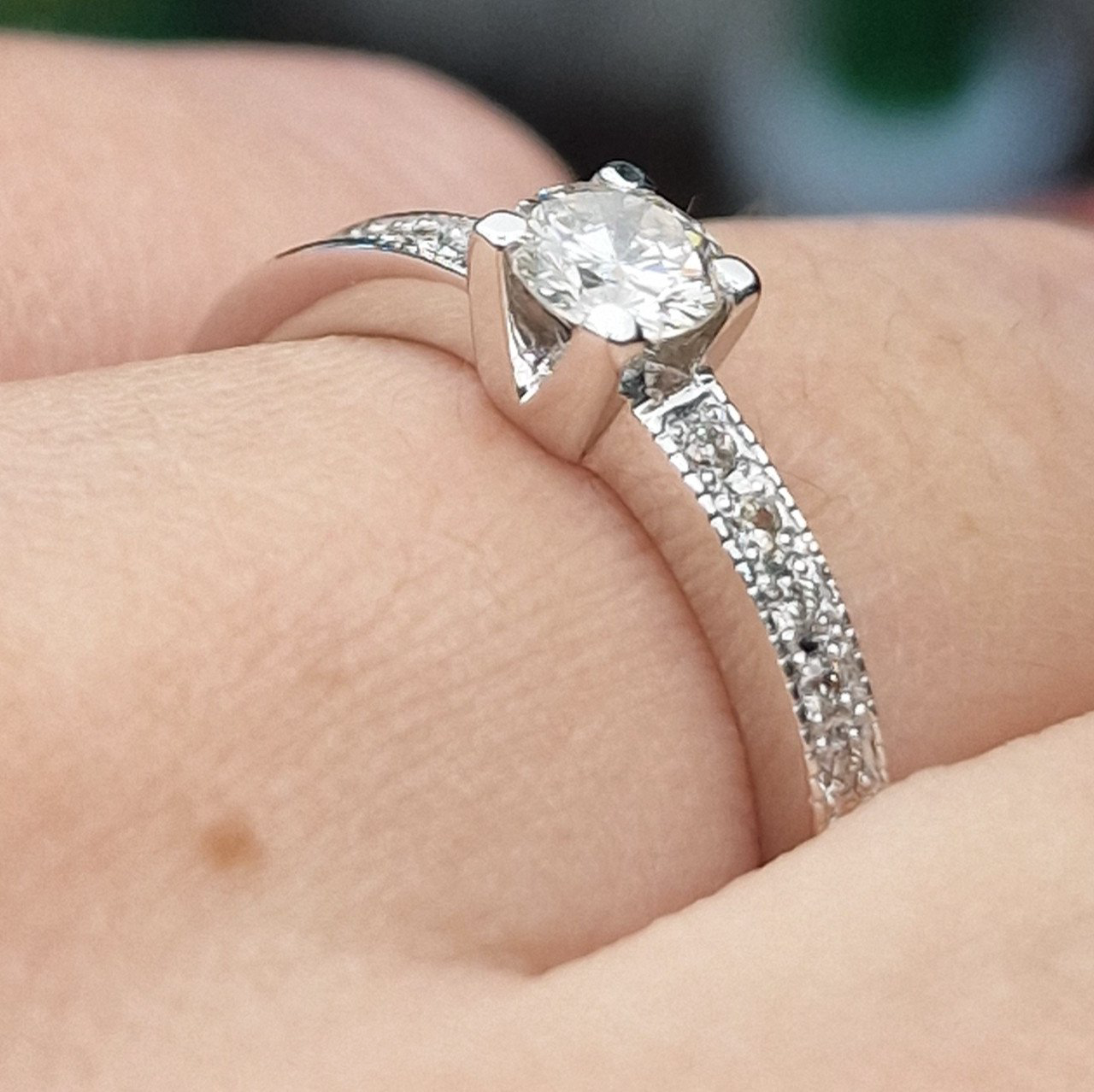 Кольцо Deimantas 103745158 17р 2,32гр 0,45ct. купить,NaN