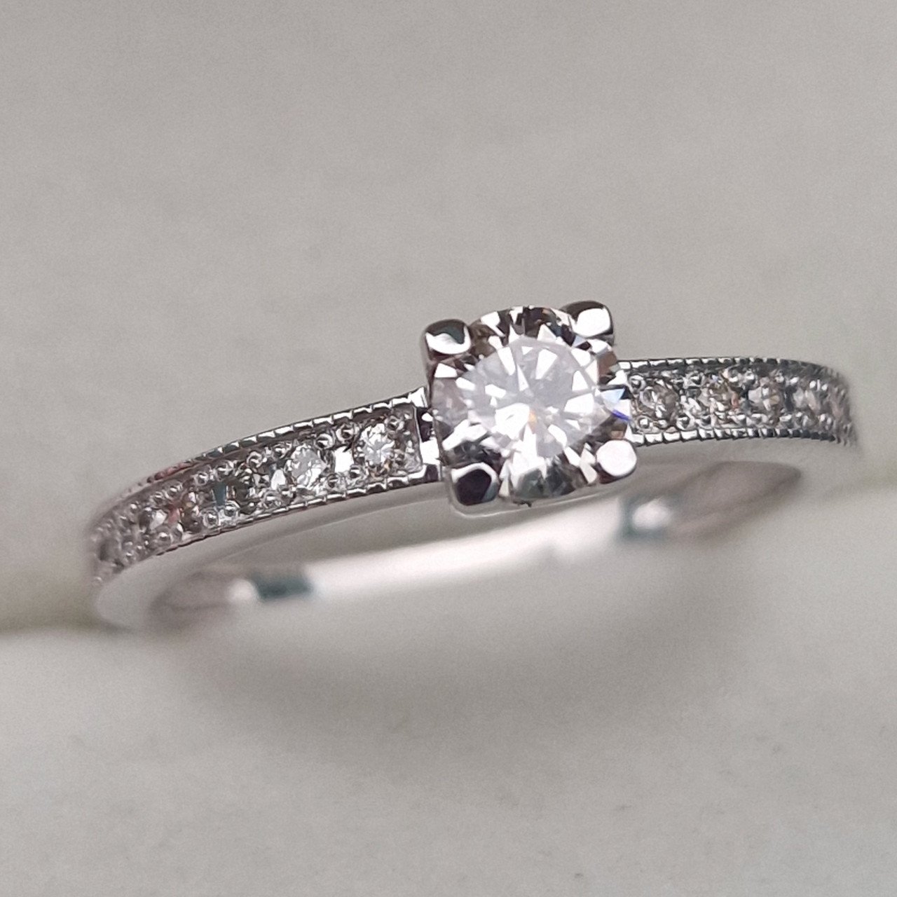 Кольцо Deimantas 103745158 17р 2,32гр 0,45ct. купить,NaN