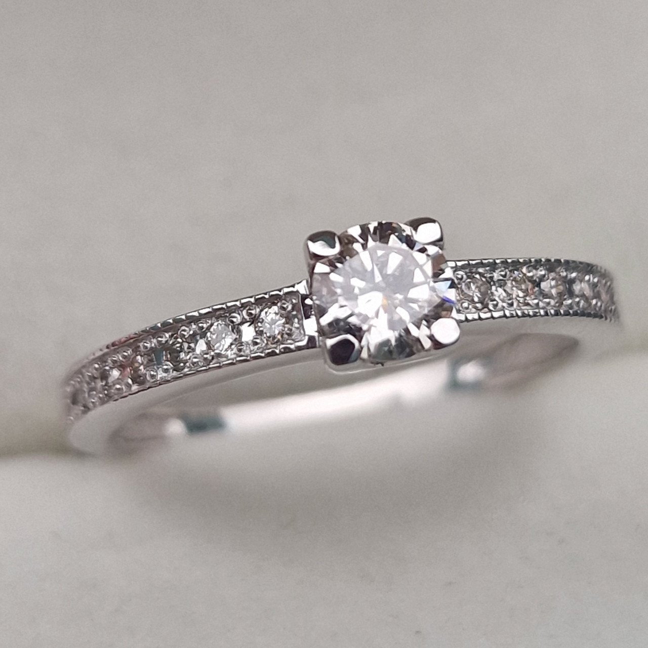 Кольцо Deimantas 103745158 17р 2,32гр 0,45ct. купить,NaN