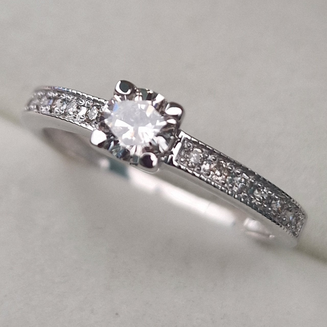 Кольцо Deimantas 103745158 17р 2,32гр 0,45ct. купить,NaN