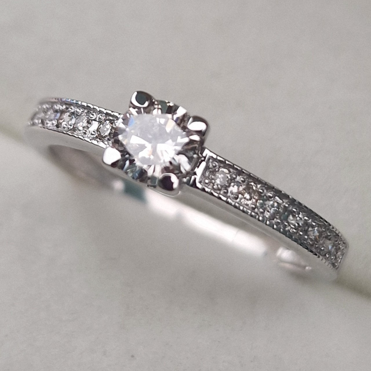 Кольцо Deimantas 103745158 17р 2,32гр 0,45ct. купить,NaN