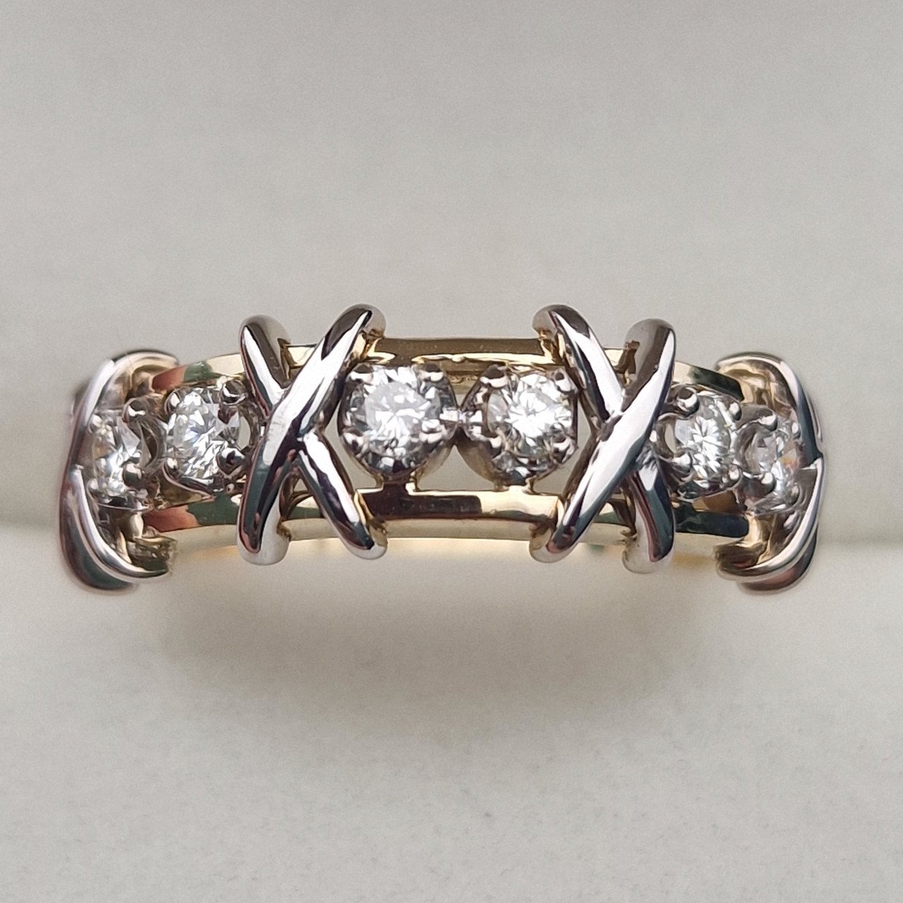 Кольцо Deimantas 103745190 18,5р 5,78гр 0,37ct. купить,NaN