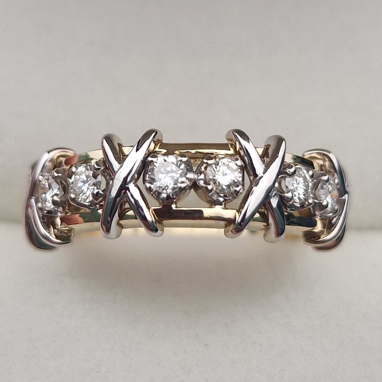 Кольцо Deimantas 103745190 18,5р 5,78гр 0,37ct. купить,NaN