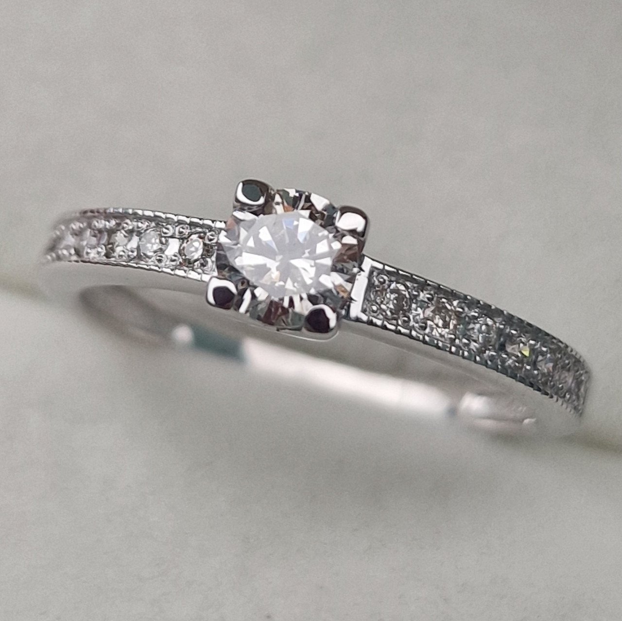 Кольцо Deimantas 103745158 17р 2,32гр 0,45ct. купить,NaN