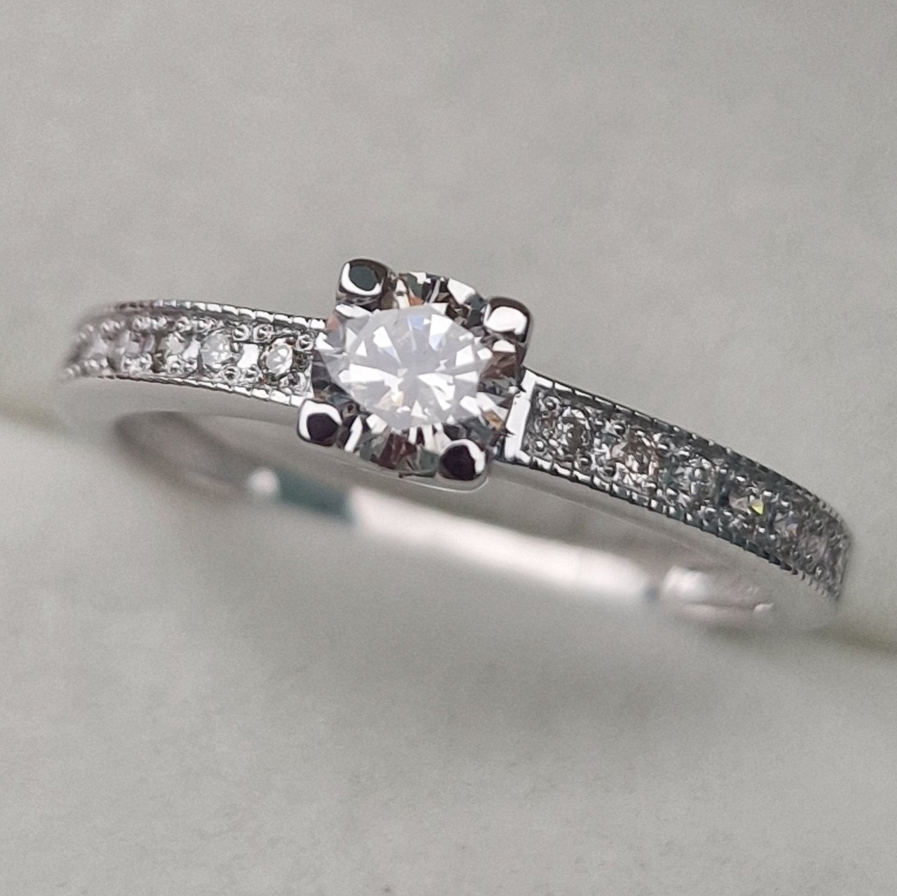 Кольцо Deimantas 103745158 17р 2,32гр 0,45ct. купить,NaN