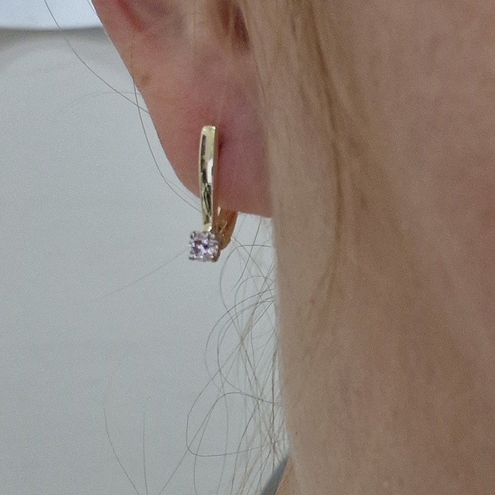 Серьги Deimantas 104885386 2,31гр 0,392ct. купить,NaN