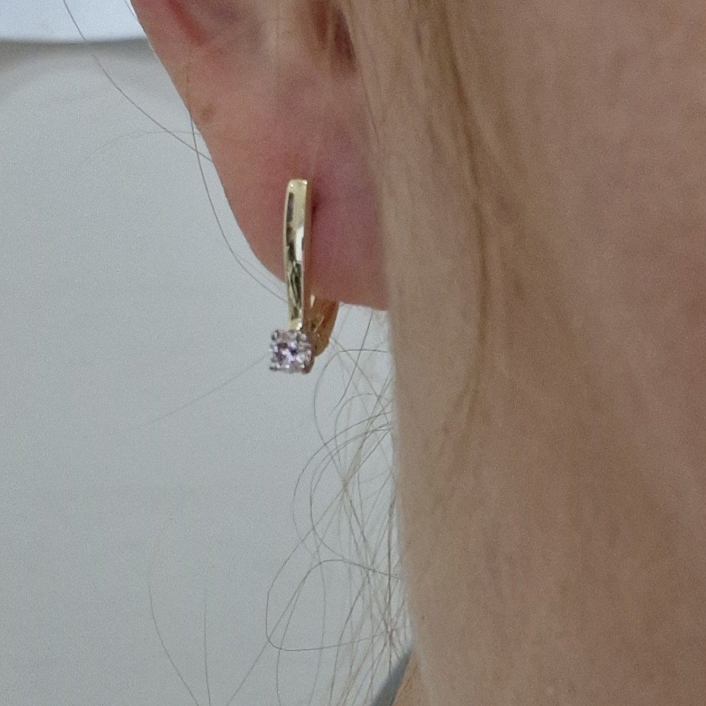 Серьги Deimantas 104885386 2,31гр 0,392ct. купить,NaN
