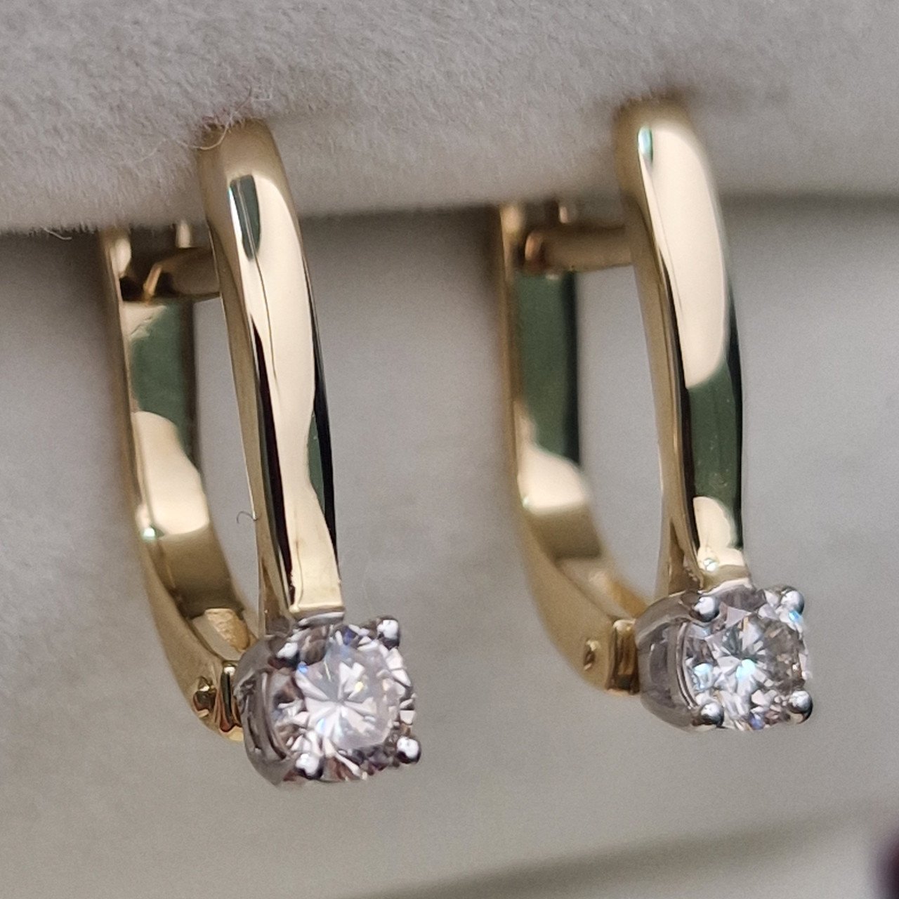 Серьги Deimantas 104885386 2,31гр 0,392ct. купить,NaN