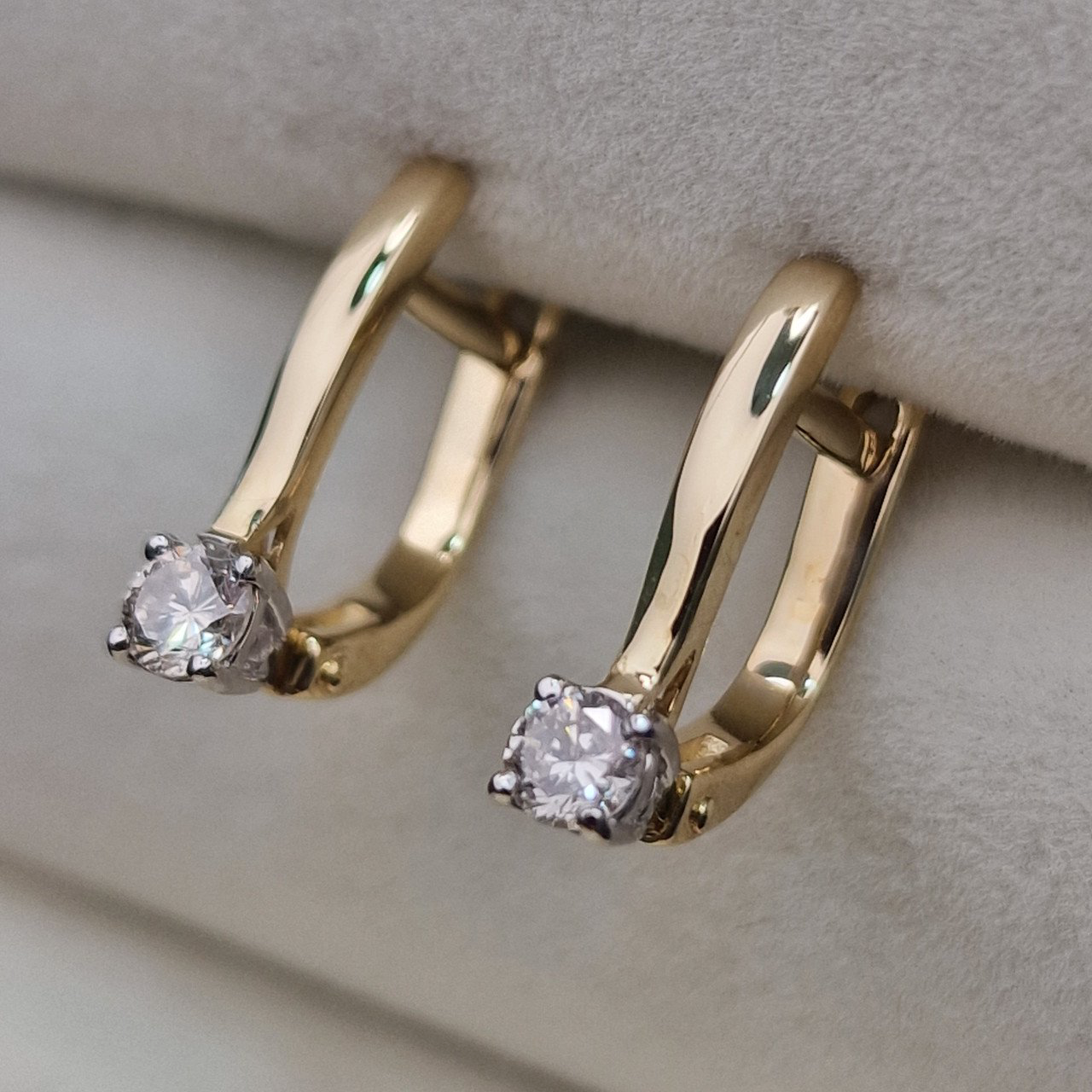Серьги Deimantas 104885386 2,31гр 0,392ct. купить,NaN