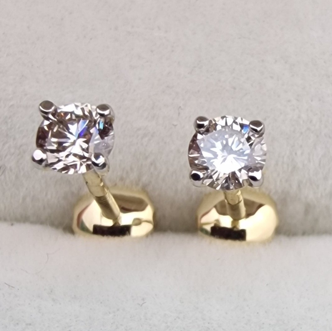 Серьги Deimantas 103747881 0,85гр 0,356ct. купить,NaN