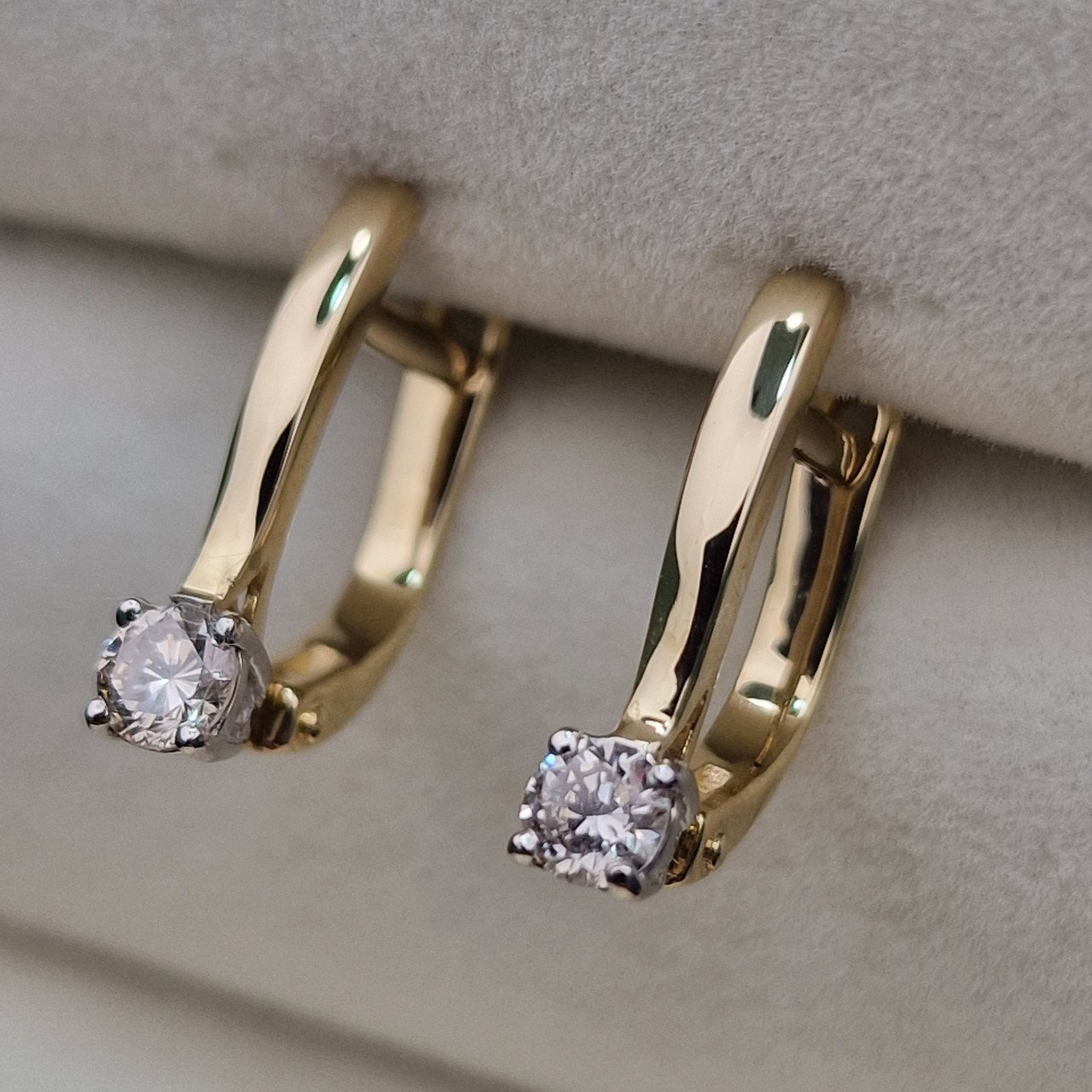 Серьги Deimantas 104885386 2,31гр 0,392ct. купить,NaN