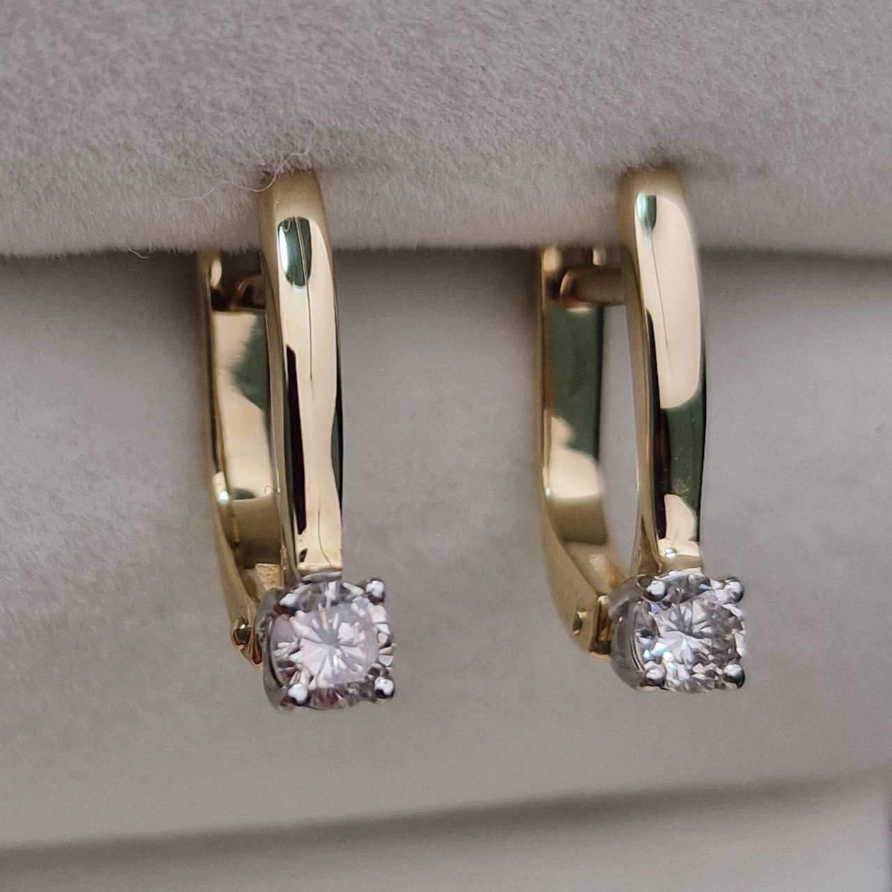 Серьги Deimantas 104885386 2,31гр 0,392ct. купить,NaN