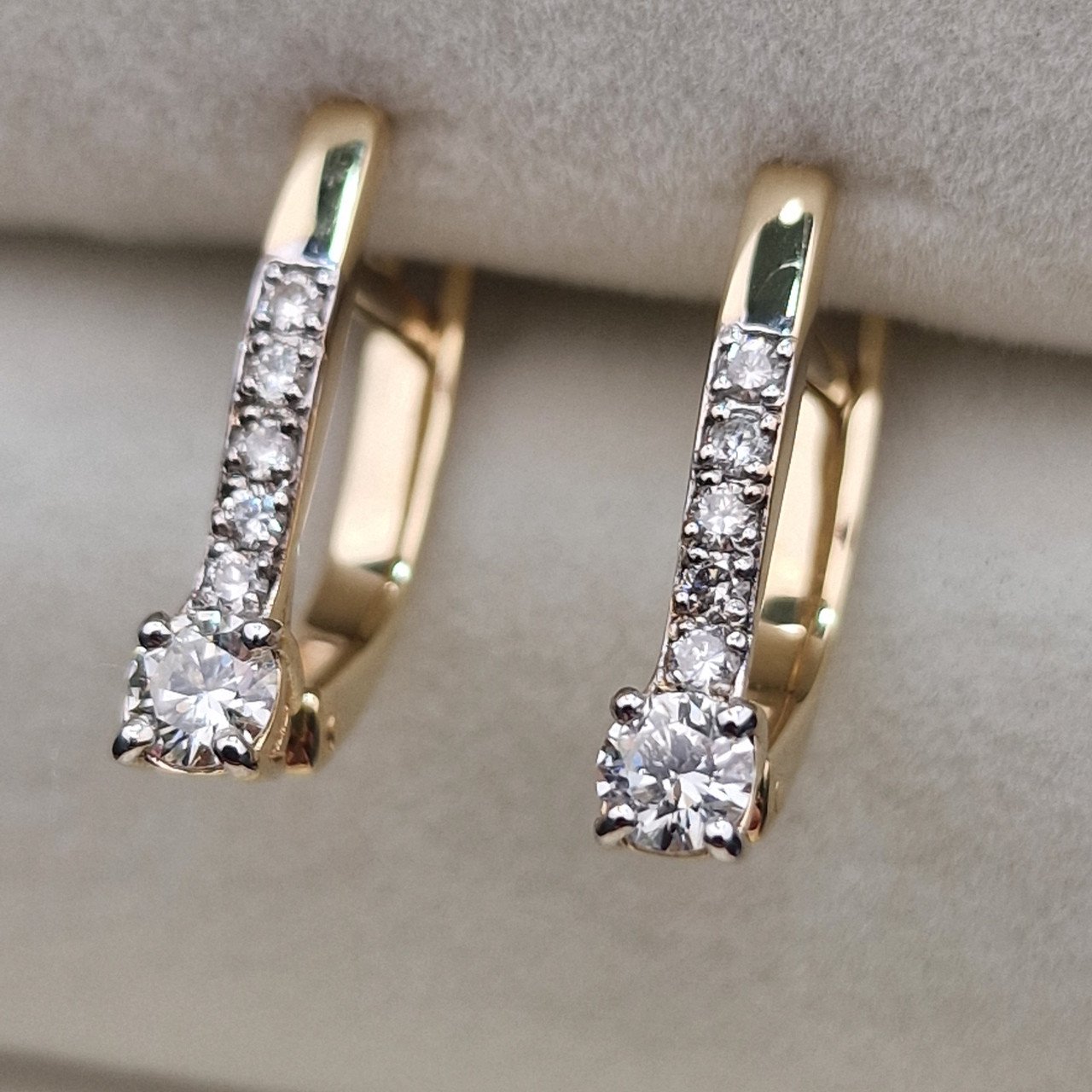 Серьги Deimantas 104885366 2,47гр 0,426ct. купить,NaN