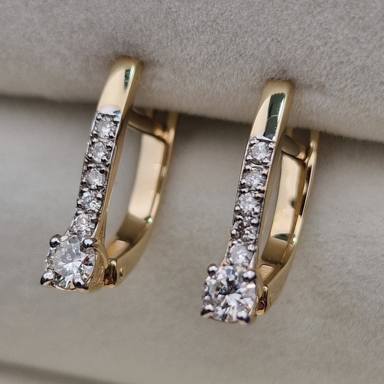 Серьги Deimantas 104885366 2,47гр 0,426ct. купить,NaN