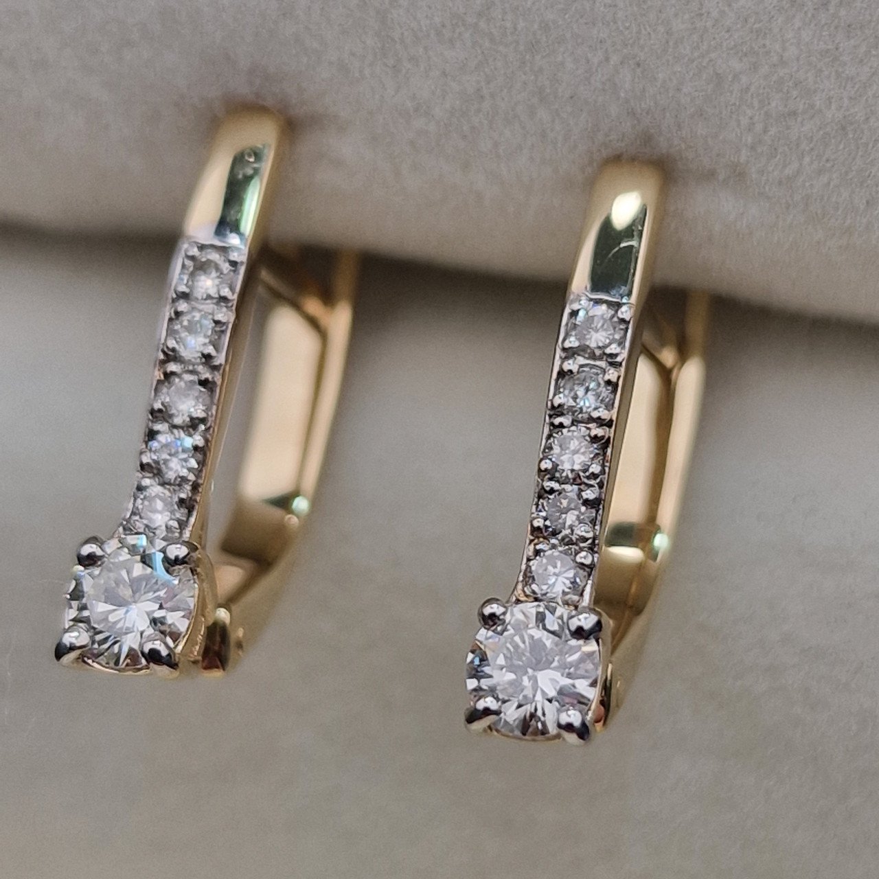 Серьги Deimantas 104885366 2,47гр 0,426ct. купить,NaN