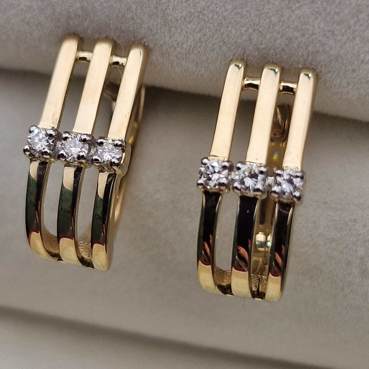 Серьги Deimantas 104885394 3,52гр 0,202ct. купить,NaN