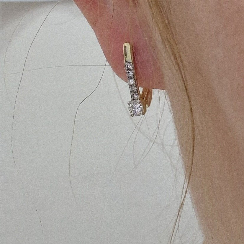 Серьги Deimantas 104885366 2,47гр 0,426ct. купить,NaN