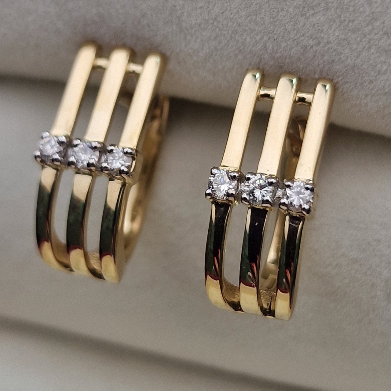 Серьги Deimantas 104885394 3,52гр 0,202ct. купить,NaN