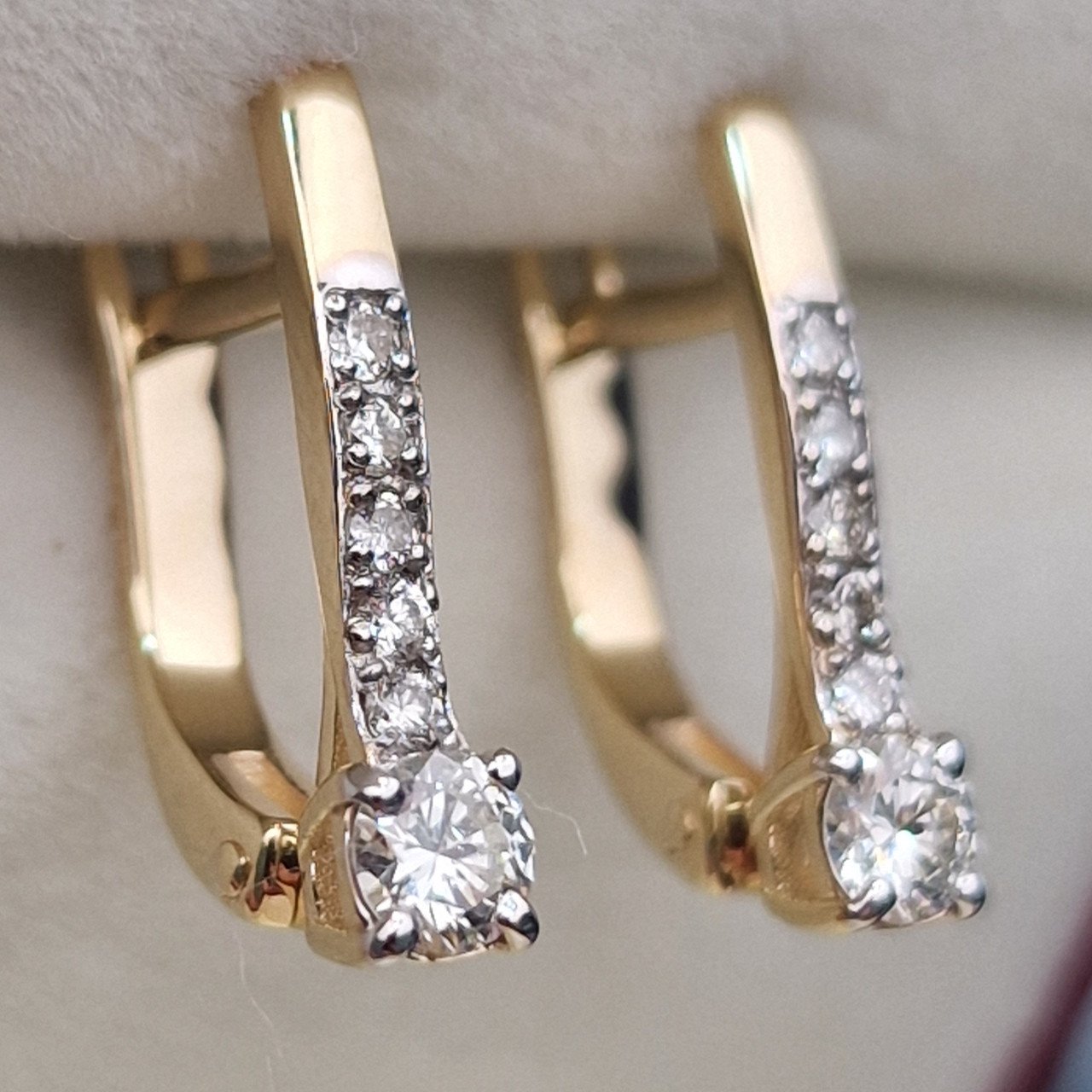 Серьги Deimantas 104885366 2,47гр 0,426ct. купить,NaN