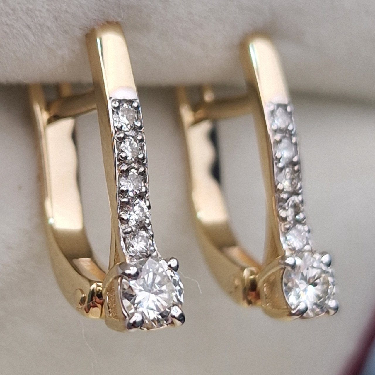 Серьги Deimantas 104885366 2,47гр 0,426ct. купить,NaN