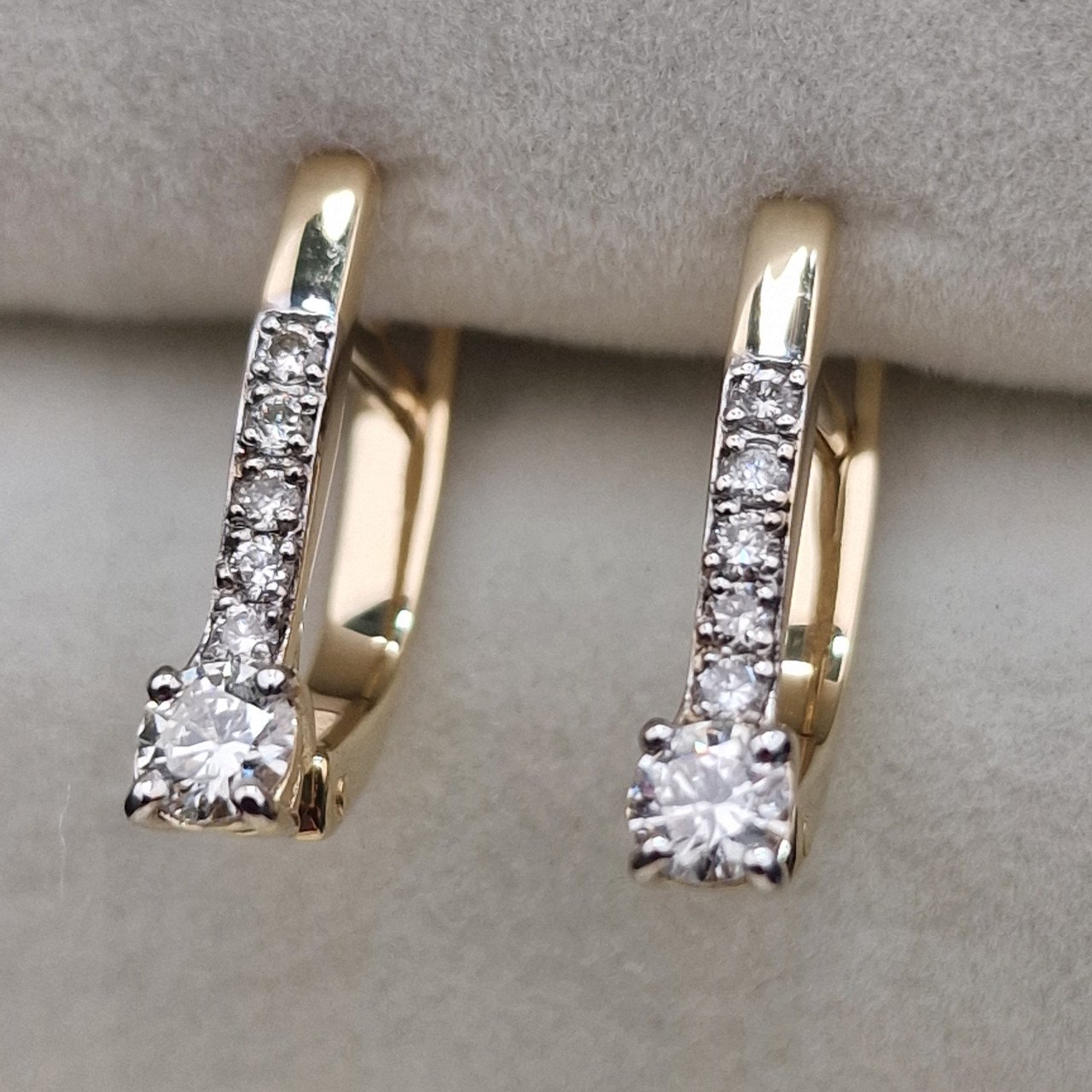 Серьги Deimantas 104885366 2,47гр 0,426ct. купить,NaN