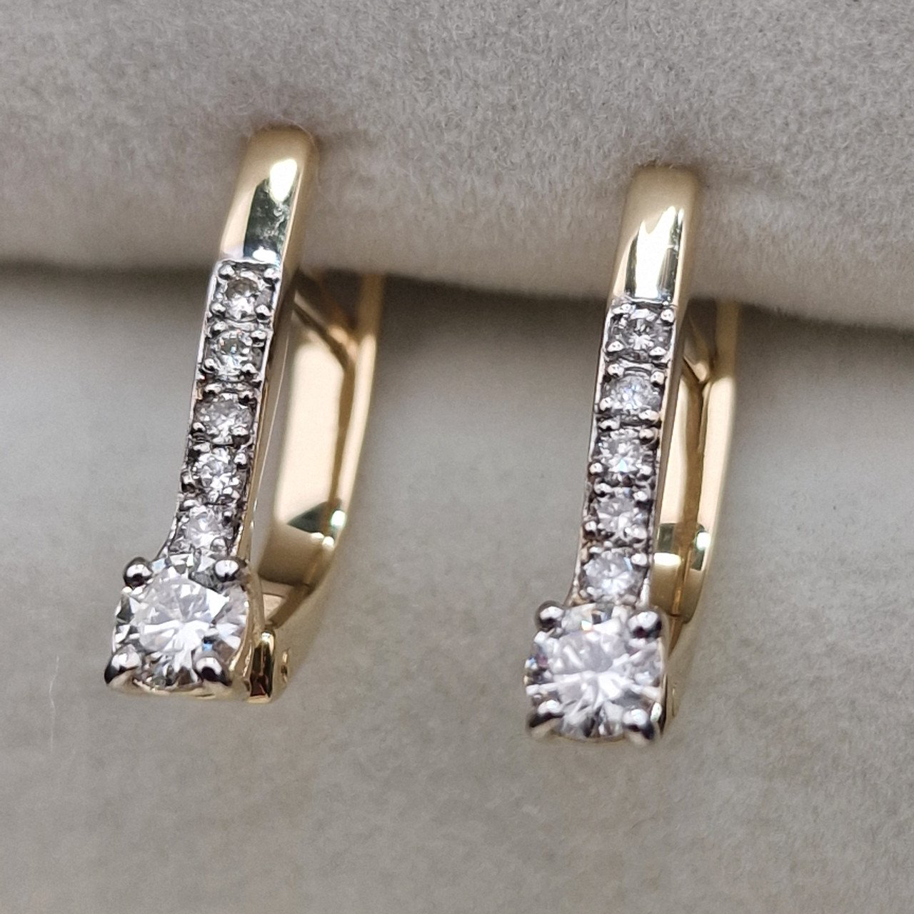 Серьги Deimantas 104885366 2,47гр 0,426ct. купить,NaN