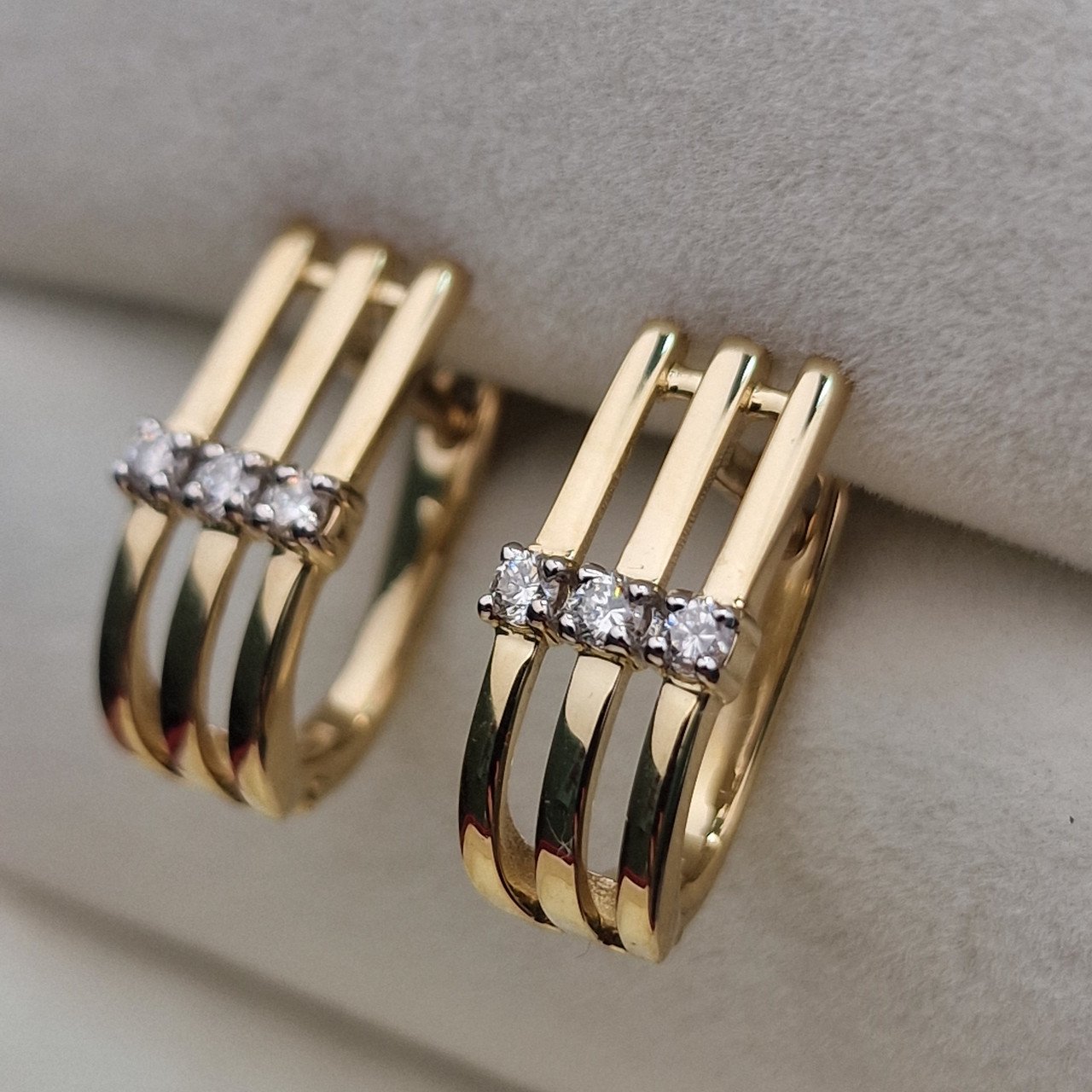 Серьги Deimantas 104885394 3,52гр 0,202ct. купить,NaN