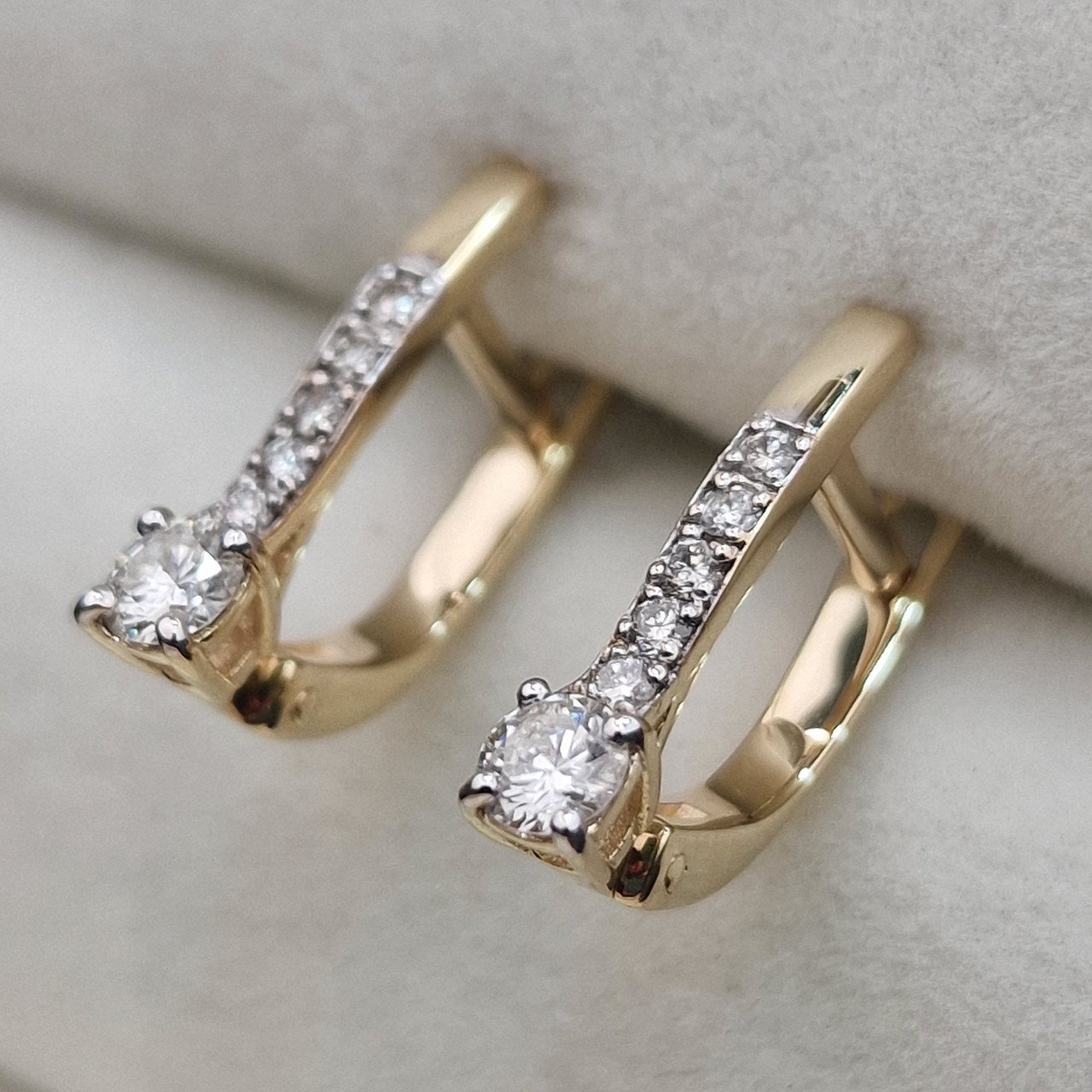 Серьги Deimantas 104885366 2,47гр 0,426ct. купить,NaN