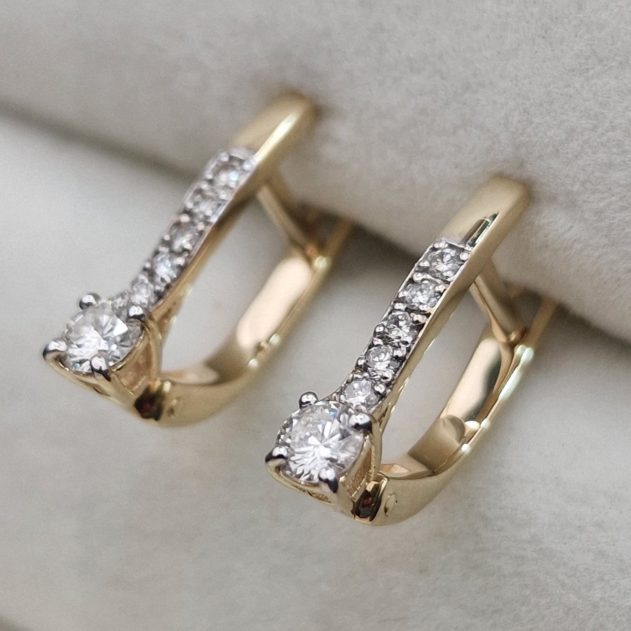 Серьги Deimantas 104885366 2,47гр 0,426ct. купить,NaN