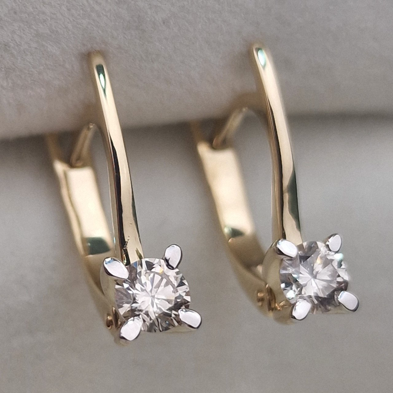 Серьги Deimantas 103754626 2,6гр 0,53ct. купить,NaN