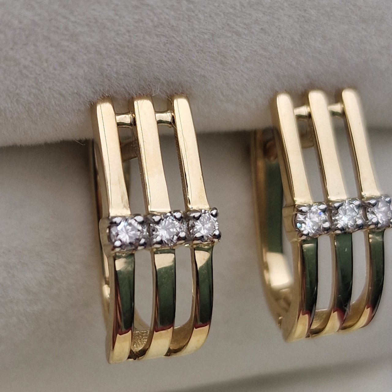 Серьги Deimantas 104885394 3,52гр 0,202ct. купить,NaN