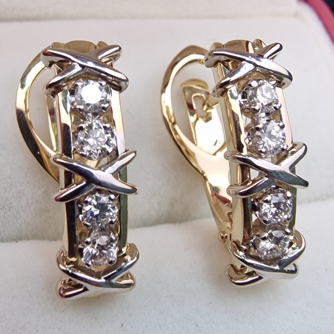 Серьги Deimantas 103753683 6,86гр 0,45ct. купить,NaN